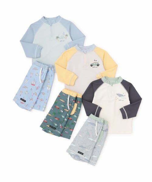 petit main / プティマイン 水着・スイムグッズ | 【SWIM】Boysアソートセットアップ水着 | 詳細13