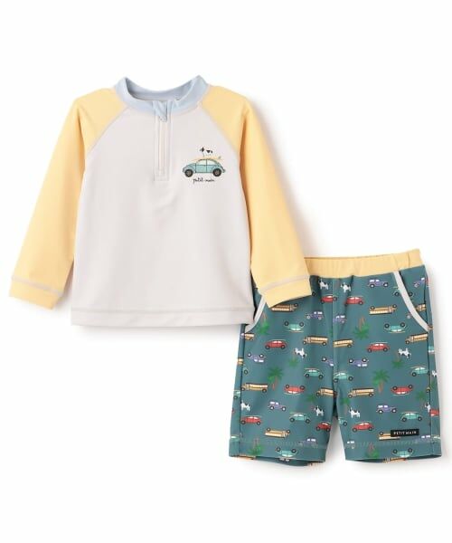 petit main / プティマイン 水着・スイムグッズ | 【SWIM】Boysアソートセットアップ水着 | 詳細2