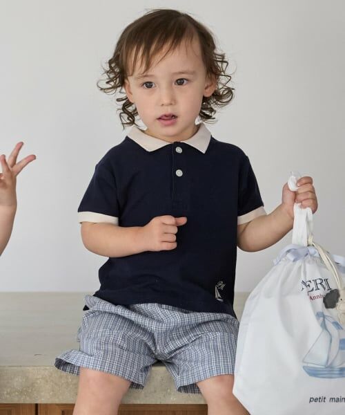 petit main / プティマイン その他トップス | 15th boys merci bag | 詳細2