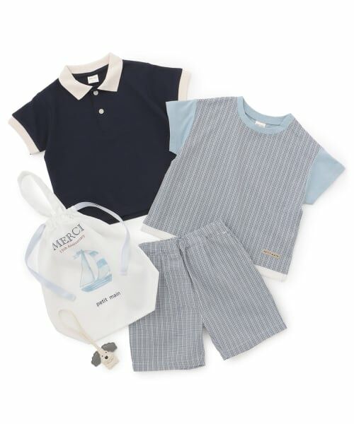 petit main / プティマイン その他トップス | 15th boys merci bag(マルチ)