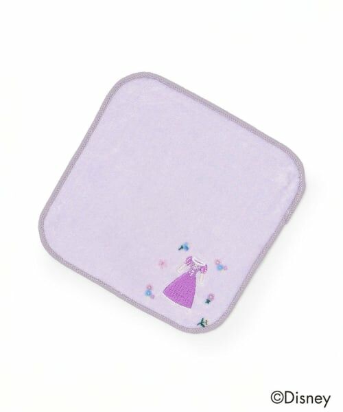petit main / プティマイン ハンカチ | 【Disney】タオルハンカチ（ラベンダー）