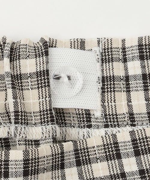 petit main / プティマイン ショート・ハーフ・半端丈パンツ | ハート刺しゅうラップスカパン | 詳細3