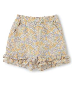 petit main / プティマイン ショート・ハーフ・半端丈パンツ | 【接触冷感/リンク】ちびフリルショートパンツ