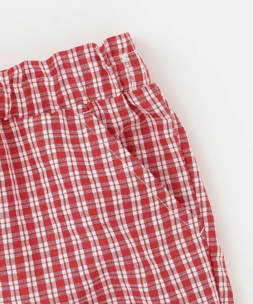 petit main / プティマイン ショート・ハーフ・半端丈パンツ | 【接触冷感/リンク】ちびフリルショートパンツ | 詳細12