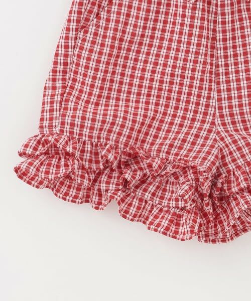 petit main / プティマイン ショート・ハーフ・半端丈パンツ | 【接触冷感/リンク】ちびフリルショートパンツ | 詳細13