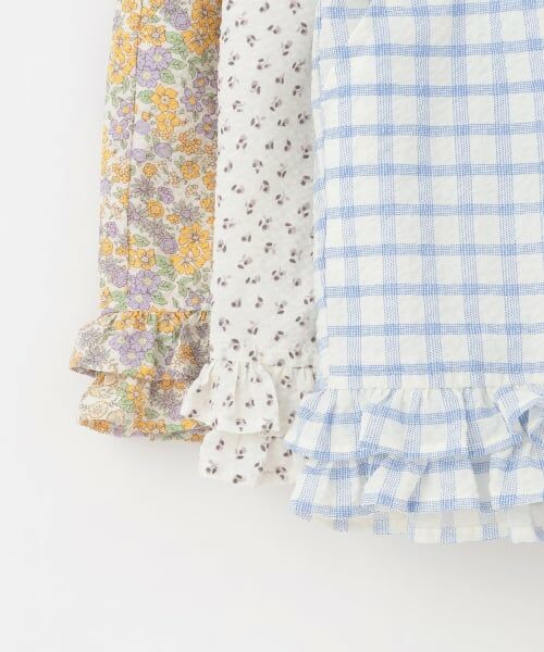 petit main / プティマイン ショート・ハーフ・半端丈パンツ | 【接触冷感/リンク】ちびフリルショートパンツ | 詳細14