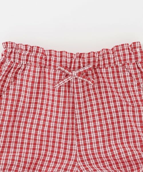 petit main / プティマイン ショート・ハーフ・半端丈パンツ | 【接触冷感/リンク】ちびフリルショートパンツ | 詳細2