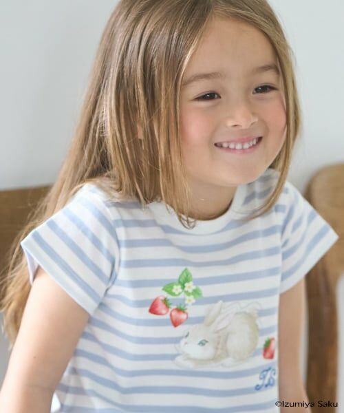 petit main / プティマイン Tシャツ | 【泉屋 サク】アニマルプリントTシャツ | 詳細4