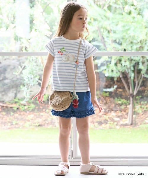 petit main / プティマイン Tシャツ | 【泉屋 サク】アニマルプリントTシャツ | 詳細5