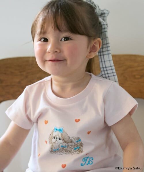 petit main / プティマイン Tシャツ | 【泉屋 サク】アニマルプリントTシャツ | 詳細7