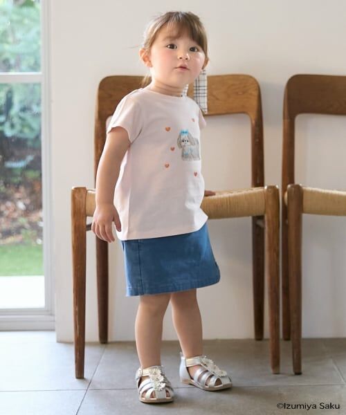 petit main / プティマイン Tシャツ | 【泉屋 サク】アニマルプリントTシャツ | 詳細8