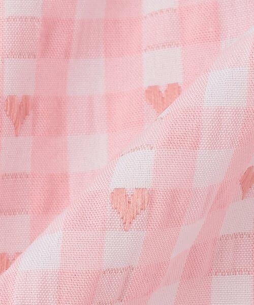 petit main / プティマイン その他トップス | ハートギンガムチュニック | 詳細10