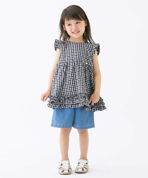 petit main / プティマイン その他トップス | ハートギンガムチュニック | 詳細2