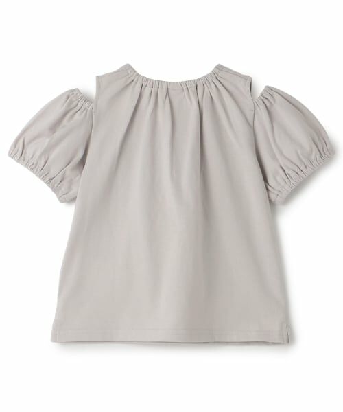 petit main / プティマイン Tシャツ | リボンオフショルTシャツ | 詳細7