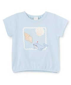 petit main / プティマイン Tシャツ | 【接触冷感】アソート刺しゅうTシャツ