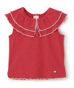 petit main / プティマイン Tシャツ | 【接触冷感/リンク】メロー衿Tシャツ