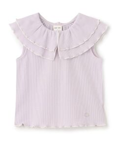 【接触冷感/リンク】メロー衿Tシャツ