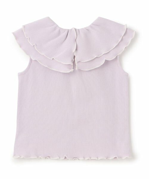 petit main / プティマイン Tシャツ | 【接触冷感/リンク】メロー衿Tシャツ | 詳細1