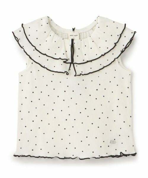 petit main / プティマイン Tシャツ | 【接触冷感/リンク】メロー衿Tシャツ | 詳細10