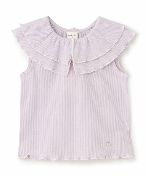 petit main / プティマイン Tシャツ | 【接触冷感/リンク】メロー衿Tシャツ | 詳細11
