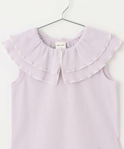 petit main / プティマイン Tシャツ | 【接触冷感/リンク】メロー衿Tシャツ | 詳細13