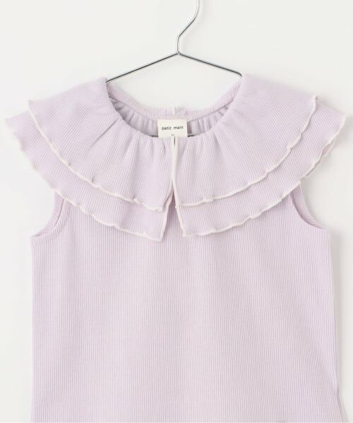 petit main / プティマイン Tシャツ | 【接触冷感/リンク】メロー衿Tシャツ | 詳細2