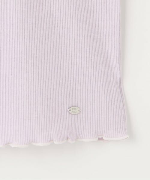 petit main / プティマイン Tシャツ | 【接触冷感/リンク】メロー衿Tシャツ | 詳細4