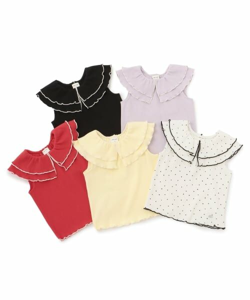 petit main / プティマイン Tシャツ | 【接触冷感/リンク】メロー衿Tシャツ | 詳細6