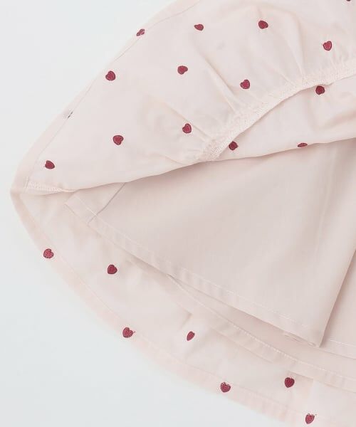 petit main / プティマイン ミニ丈・ひざ丈ワンピース | 【リンク】ハート刺しゅうドッキングワンピース | 詳細11