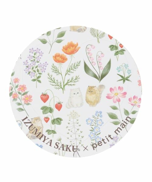 petit main / プティマイン ミニ丈・ひざ丈ワンピース | 【泉屋 サク】【リンク】肩リボンフラワーキャットワンピース | 詳細16