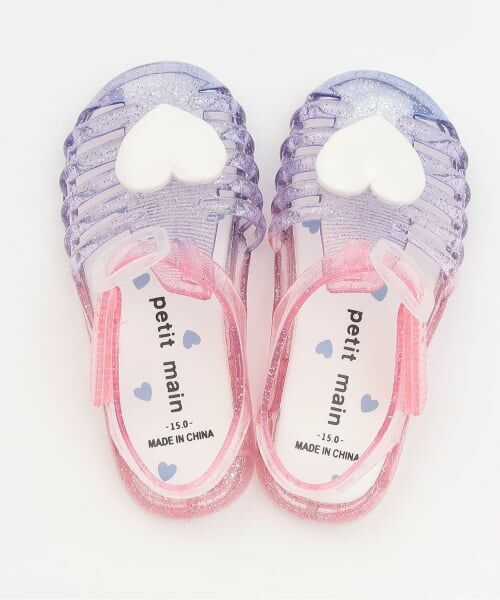 petit main / プティマイン サンダル | ラメジェリーサンダル | 詳細4