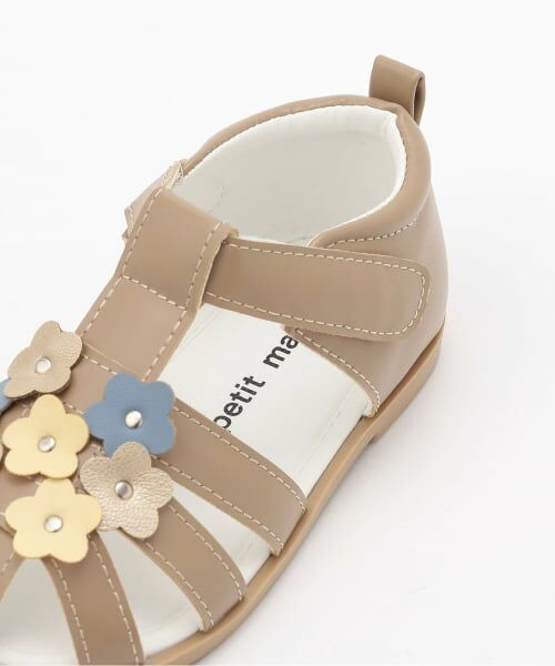 petit main / プティマイン サンダル | メニーフラワーサンダル | 詳細2