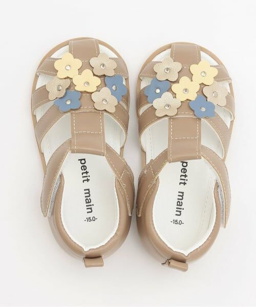 petit main / プティマイン サンダル | メニーフラワーサンダル | 詳細4