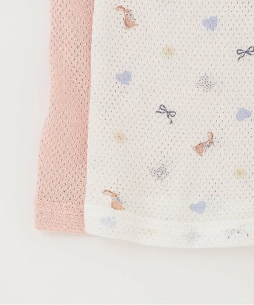 petit main / プティマイン その他インナー・ルームウェア | 【弱酸性】メッシュキャミ肌着2P | 詳細4