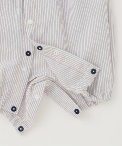 petit main / プティマイン ロンパース | フルーツ刺しゅう2wayオール | 詳細7