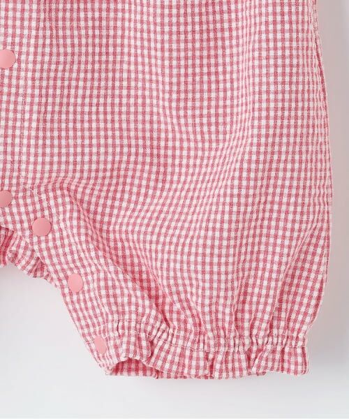 petit main / プティマイン ロンパース | 胸フリルフルーツカバーオール | 詳細5