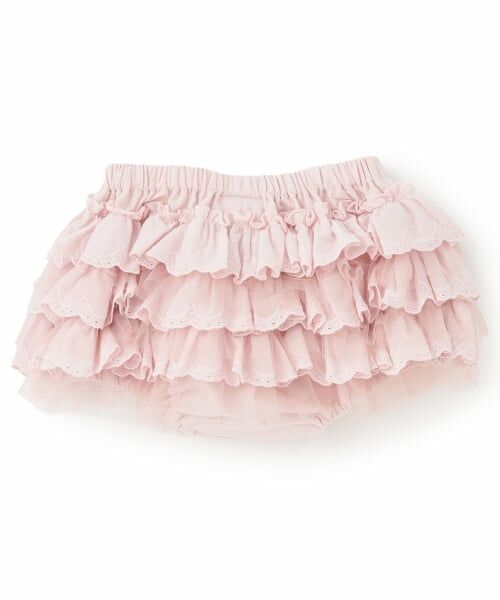 petit main / プティマイン ベビー・キッズウエア | レースフリルパンツ | 詳細2