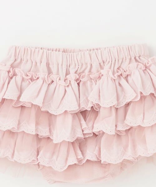 petit main / プティマイン ベビー・キッズウエア | レースフリルパンツ | 詳細3