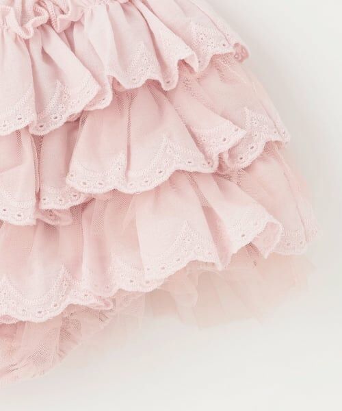 petit main / プティマイン ベビー・キッズウエア | レースフリルパンツ | 詳細4