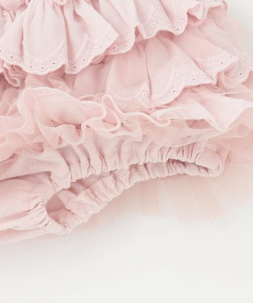petit main / プティマイン ベビー・キッズウエア | レースフリルパンツ | 詳細5