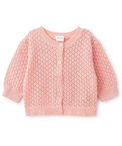 petit main / プティマイン ベビー・キッズウエア | 【UV】透かし編みカーディガン