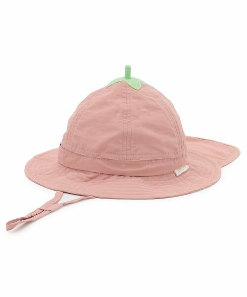 petit main / プティマイン ベビー・キッズグッズ | フルーツバケットハット（ライト ピンク）
