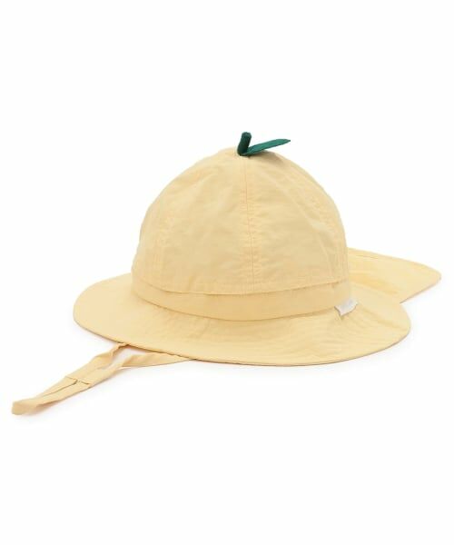 petit main / プティマイン ベビー・キッズグッズ | フルーツバケットハット（黄）