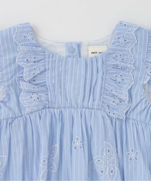 petit main / プティマイン ロンパース | 【リンク】オーバーレースOPロンパース | 詳細2