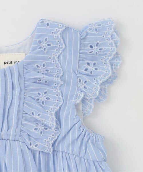 petit main / プティマイン ロンパース | 【リンク】オーバーレースOPロンパース | 詳細3