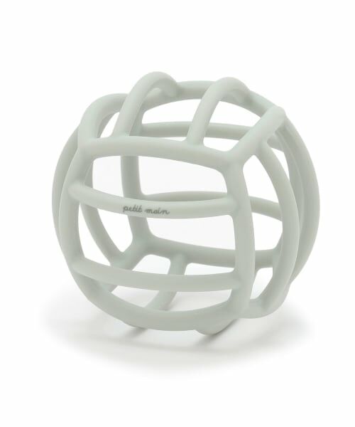 petit main / プティマイン ベビー・キッズグッズ | シリコンボール（ライト グリーン）