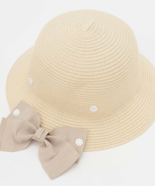 petit main / プティマイン ベビー・キッズグッズ | 【リンク】折り畳みリボンハット | 詳細2