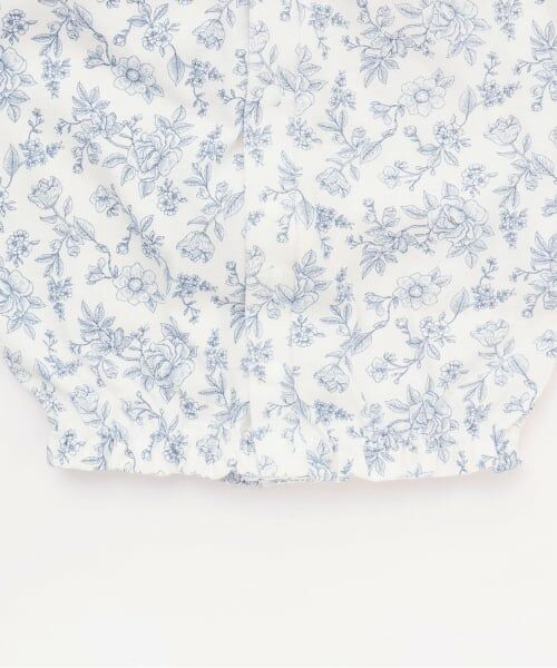 petit main / プティマイン ロンパース | 花柄フリル2wayオール | 詳細6