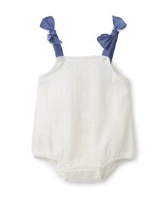 petit main / プティマイン ベビー・キッズウエア | レースサロペット/E