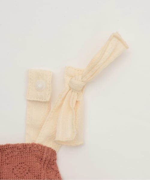 petit main / プティマイン ベビー・キッズウエア | レースサロペット/E | 詳細3